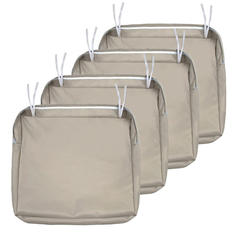 NettyPro vista frontal del pack de 4 fundas para cojines, protección inmediata