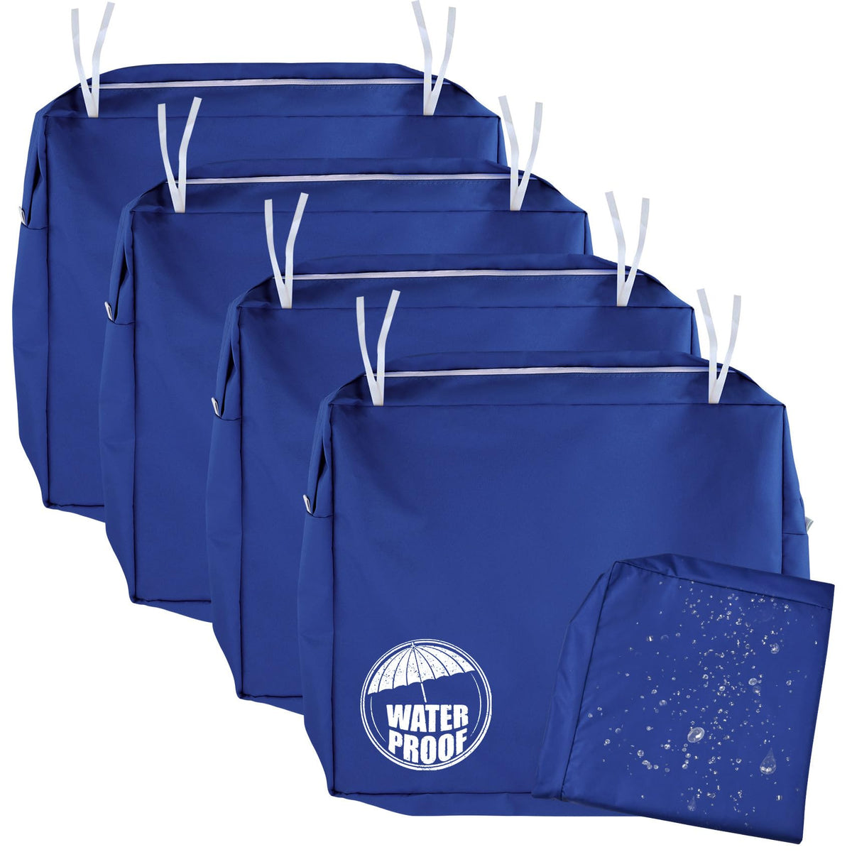 NettyPro funda frontal azul marino mostrando ajuste y estilo