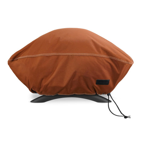 NettyPro funda frontal cubriendo parrilla Q con protección visible