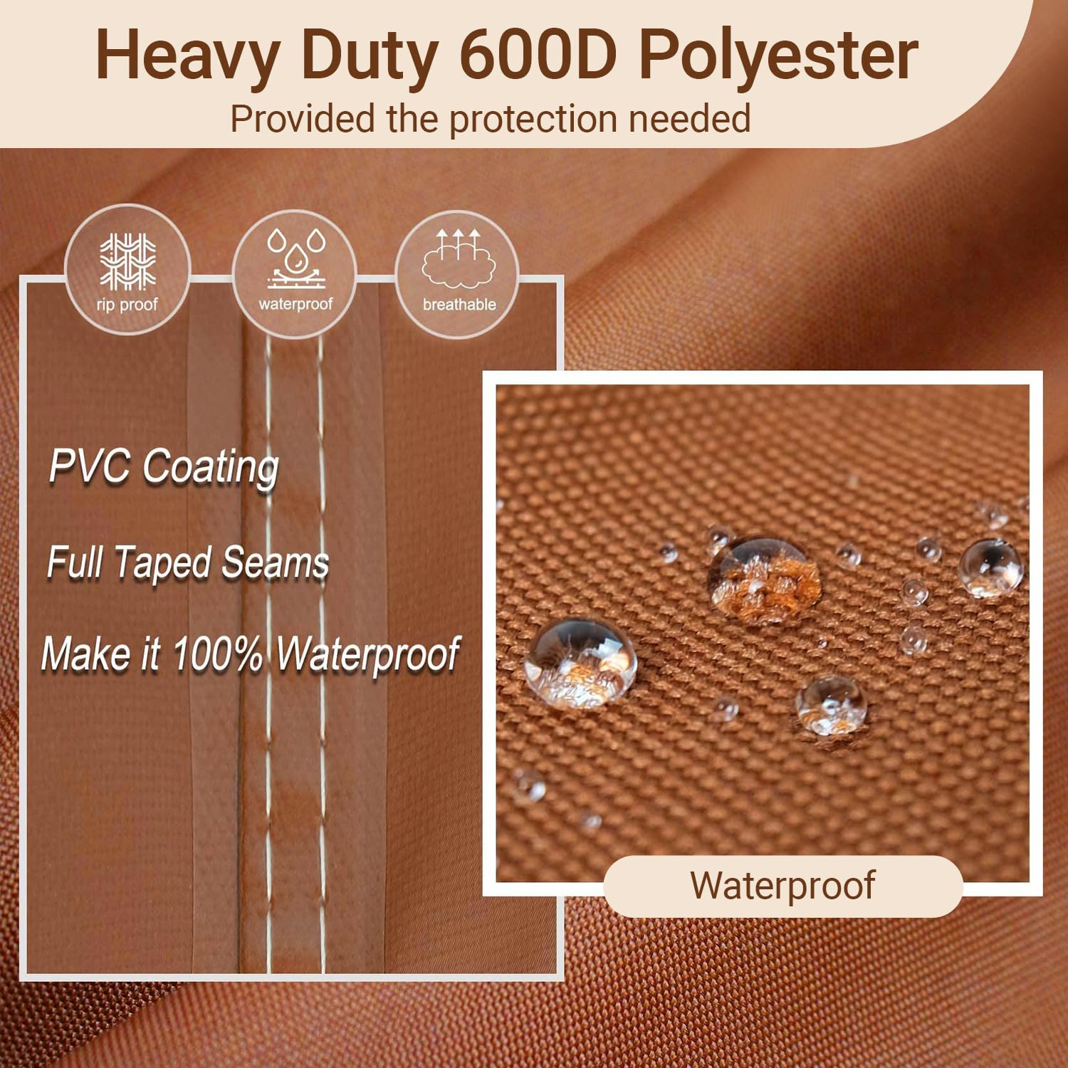 NettyPro detalle textura PVC resistente anti-decoloración y repelente al agua