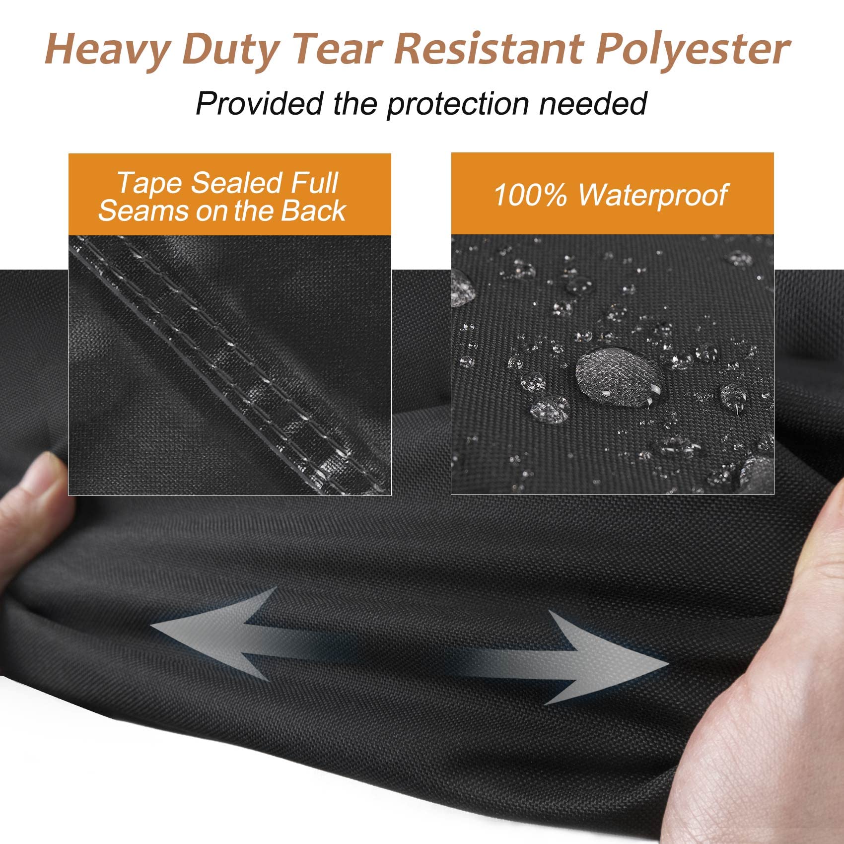 NettyPro detalle del tejido ripstop resistente, protección durable contra rasgaduras