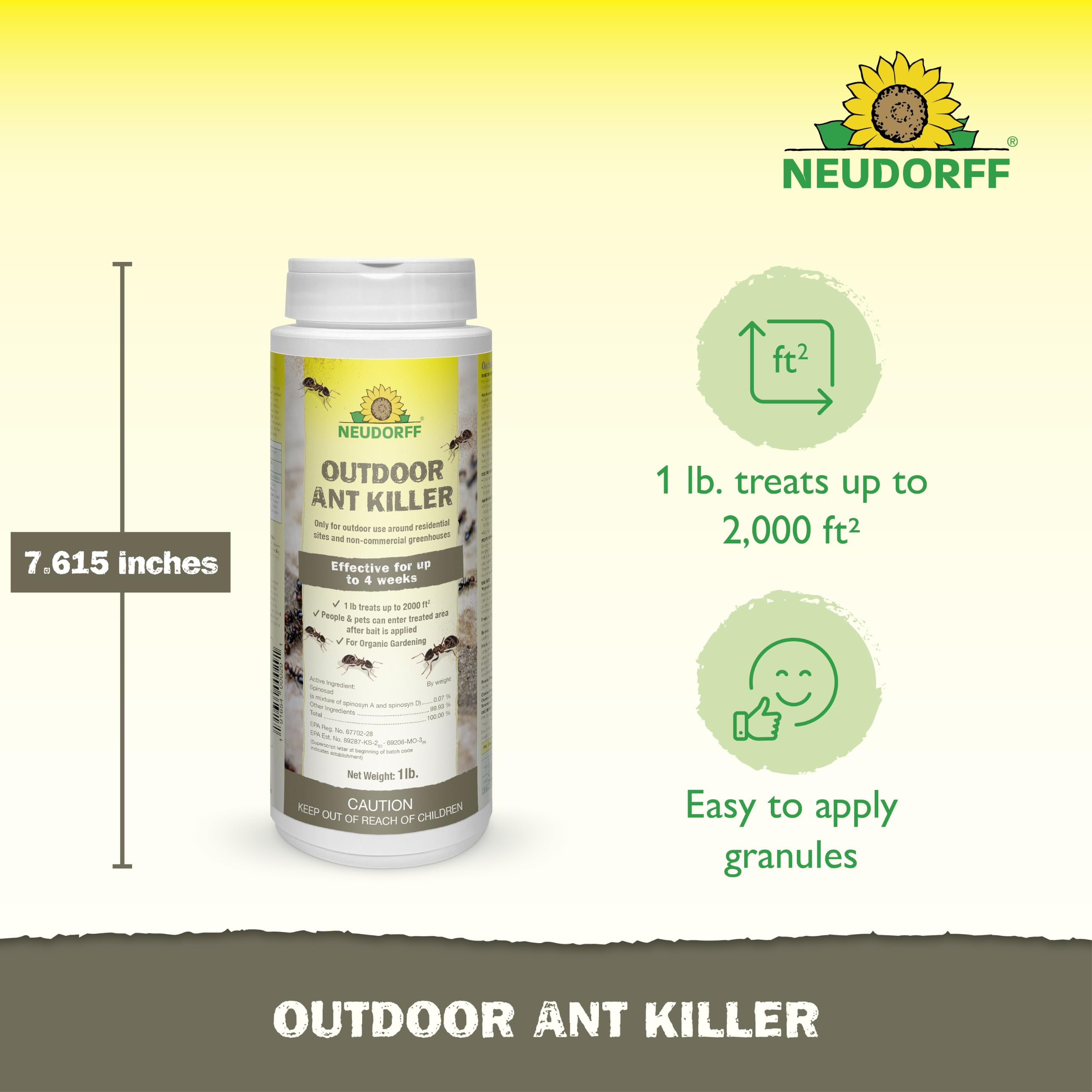 Neudorff aplicada en perímetro de casa para protección exterior