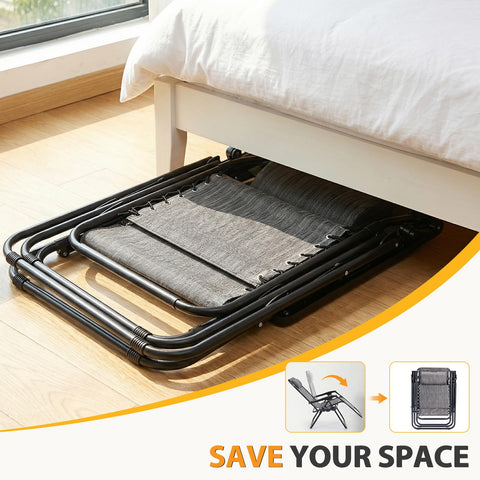 NEWBULIG silla reclinada en patio, confort para descansar al aire libre