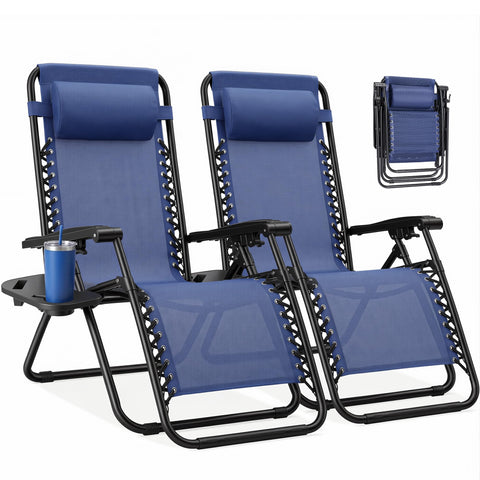 NEWBULIG vista frontal del par de sillas, soporte robusto y cómodo