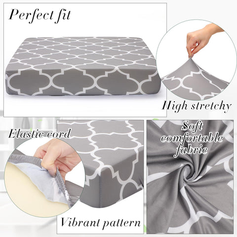 Newwiee funda colocada en un sofá exterior mostrando ajuste y protección