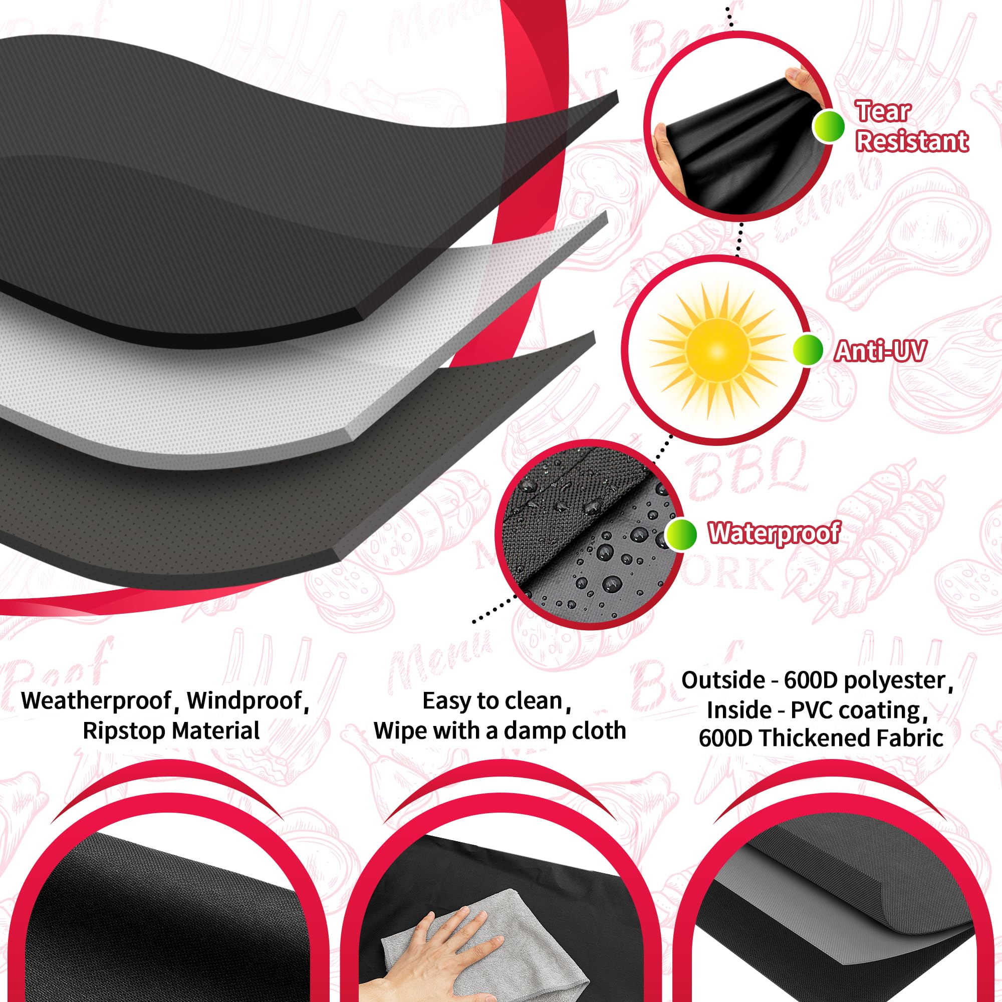 NEXCOVER detalle de la ventilación oculta que previene condensación