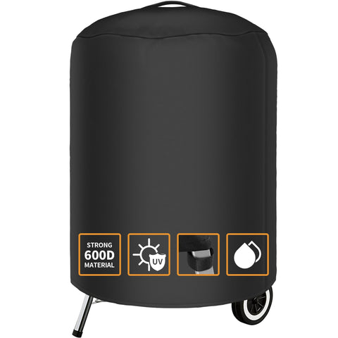 NEXCOVER vista frontal de la funda protegiendo una parrilla, protección completa