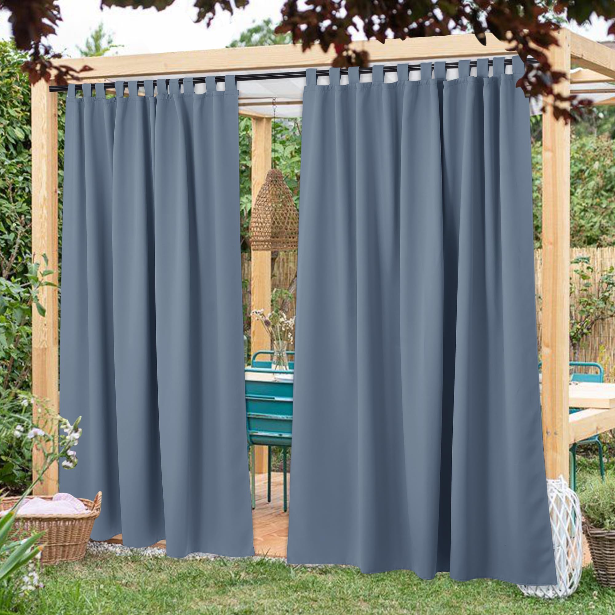 NICETOWN primer plano de textura triple weave que mejora sombreado