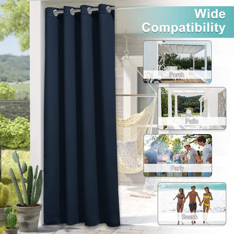NICETOWN panel junto a silla para comparar tamaño 52x84 pulgadas y proporción