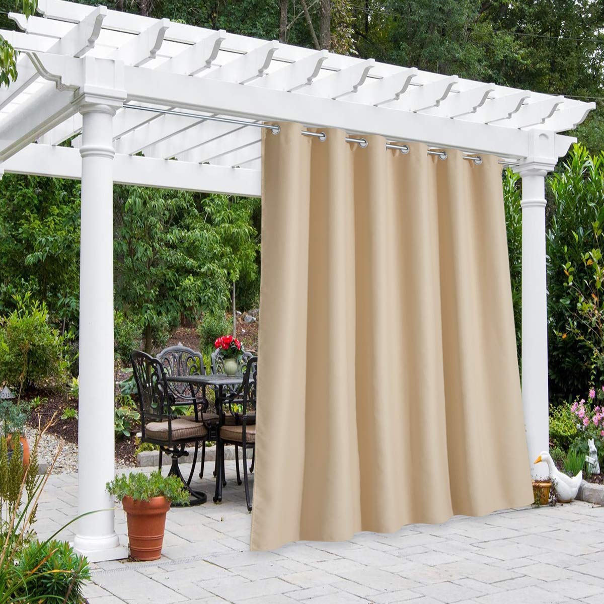 NICETOWN panel frontal biscotti mostrando elegancia y protección