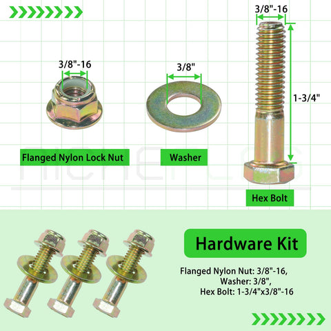 NICHEFLAG kit de hardware completo para instalación segura