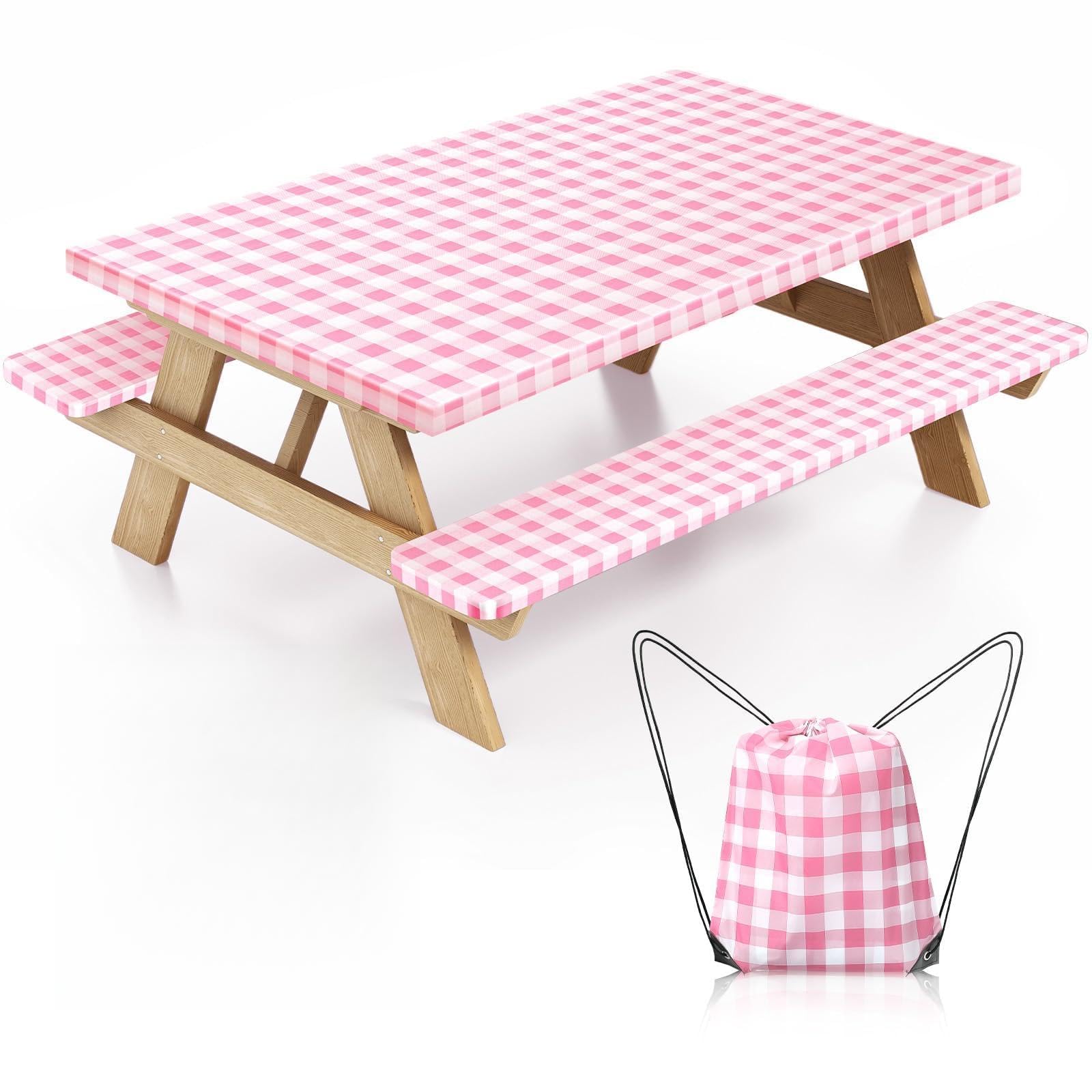 Nimalpal funda frontal rosa protege mesa y facilita limpieza