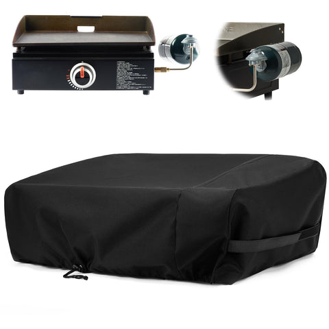 NOELIFE funda frontal cubriendo plancha Blackstone 17, protege contra lluvia