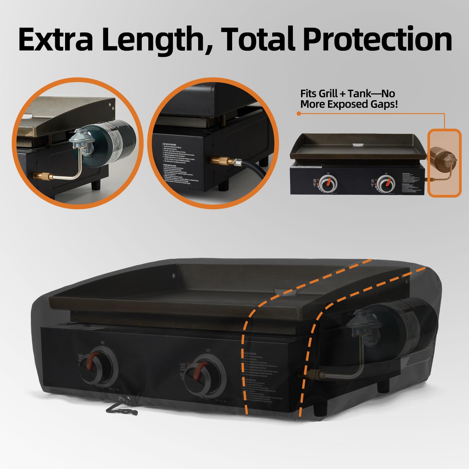 NOELIFE textura 600D primer plano muestra resistencia