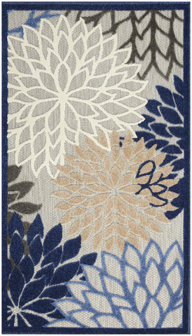 Nourison Aloha detalle de textura y relieve que mejora el tacto