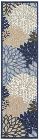 Nourison alfombra Aloha primer plano de textura resaltada y tacto cómodo