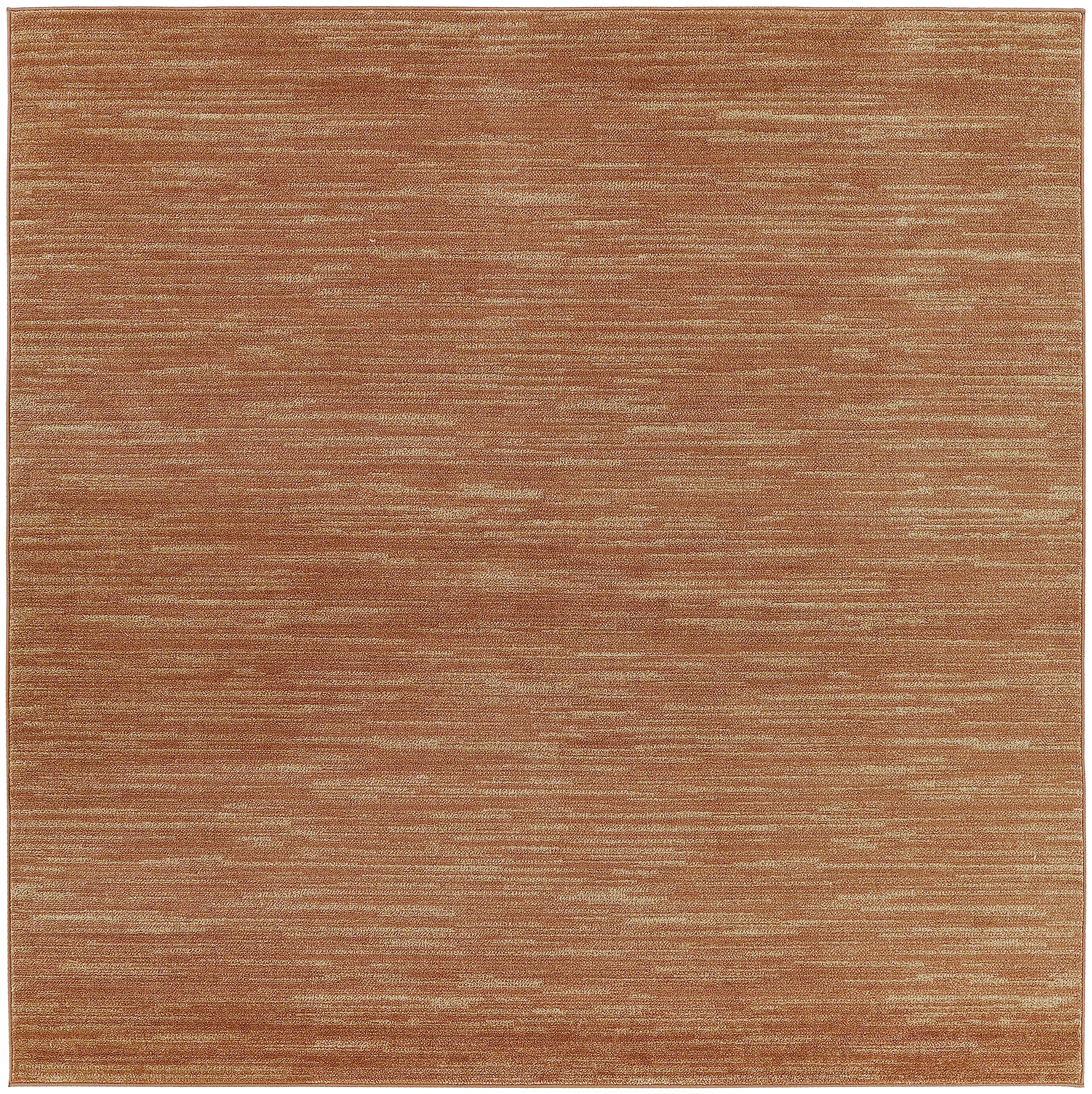 Nourison alfombra bajo mesa pequeña, baja altura facilita muebles encima