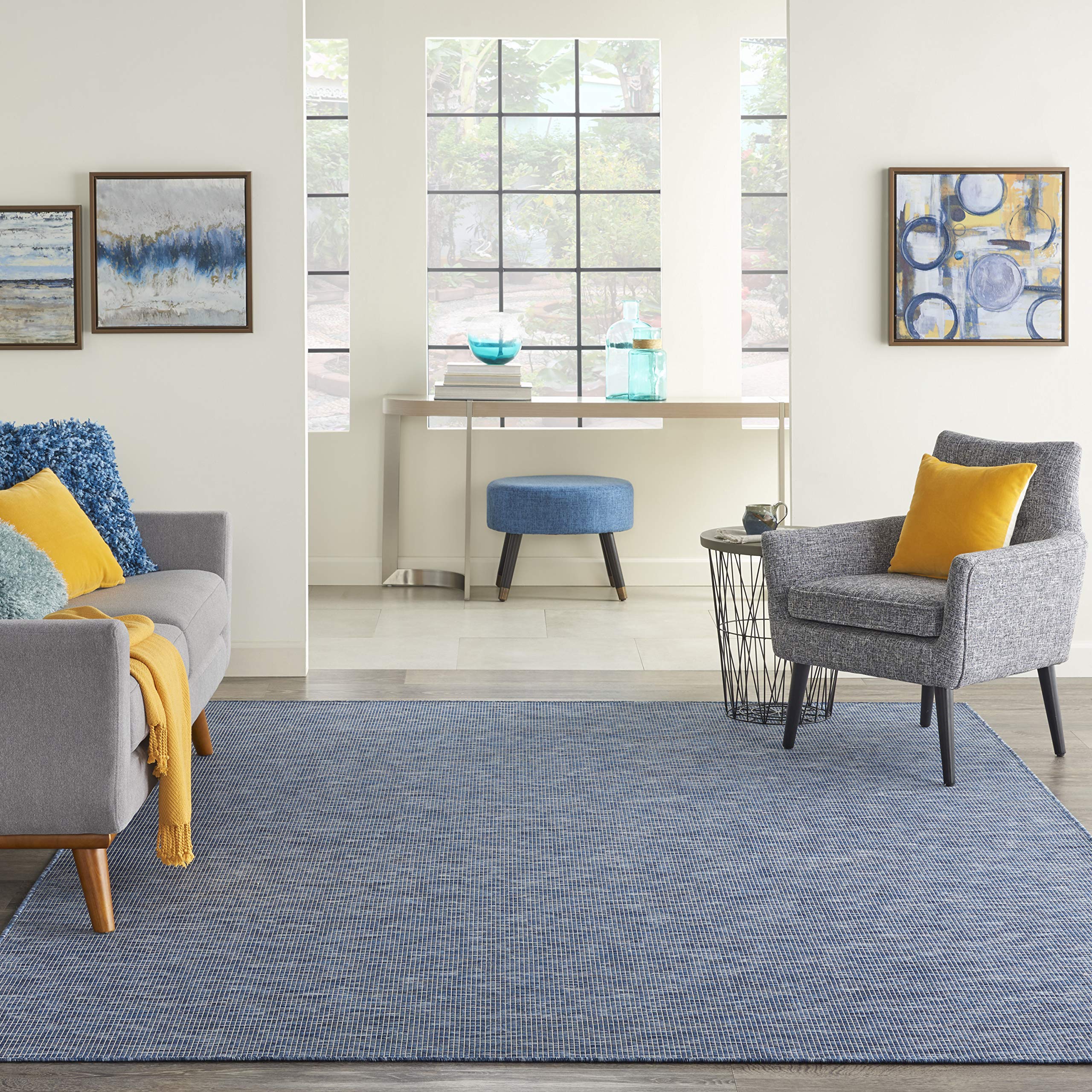 Nourison etiqueta lateral, indica material polipropileno fácil limpiar
