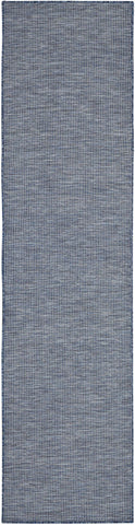 Nourison primer plano de textura space-dyed mostrando durabilidad visible