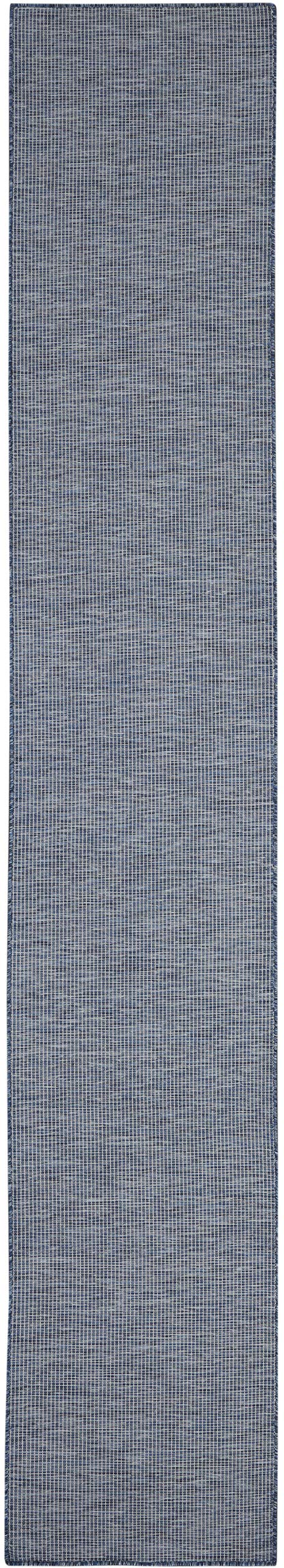 Nourison Positano textura primer plano mostrando fibras space-dyed y durabilidad