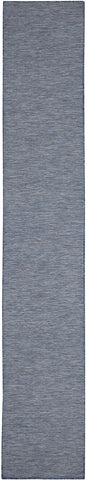 Nourison Positano textura primer plano mostrando fibras space-dyed y durabilidad