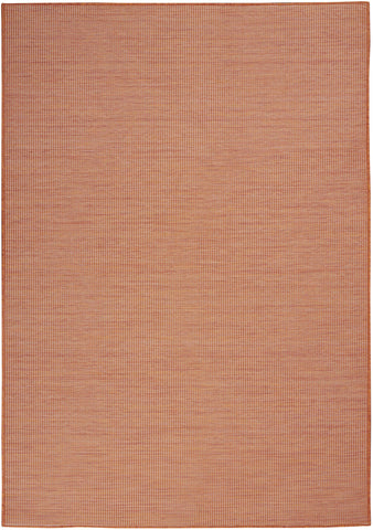 Nourison detalle de textura y fibras space-dyed mostrando durabilidad