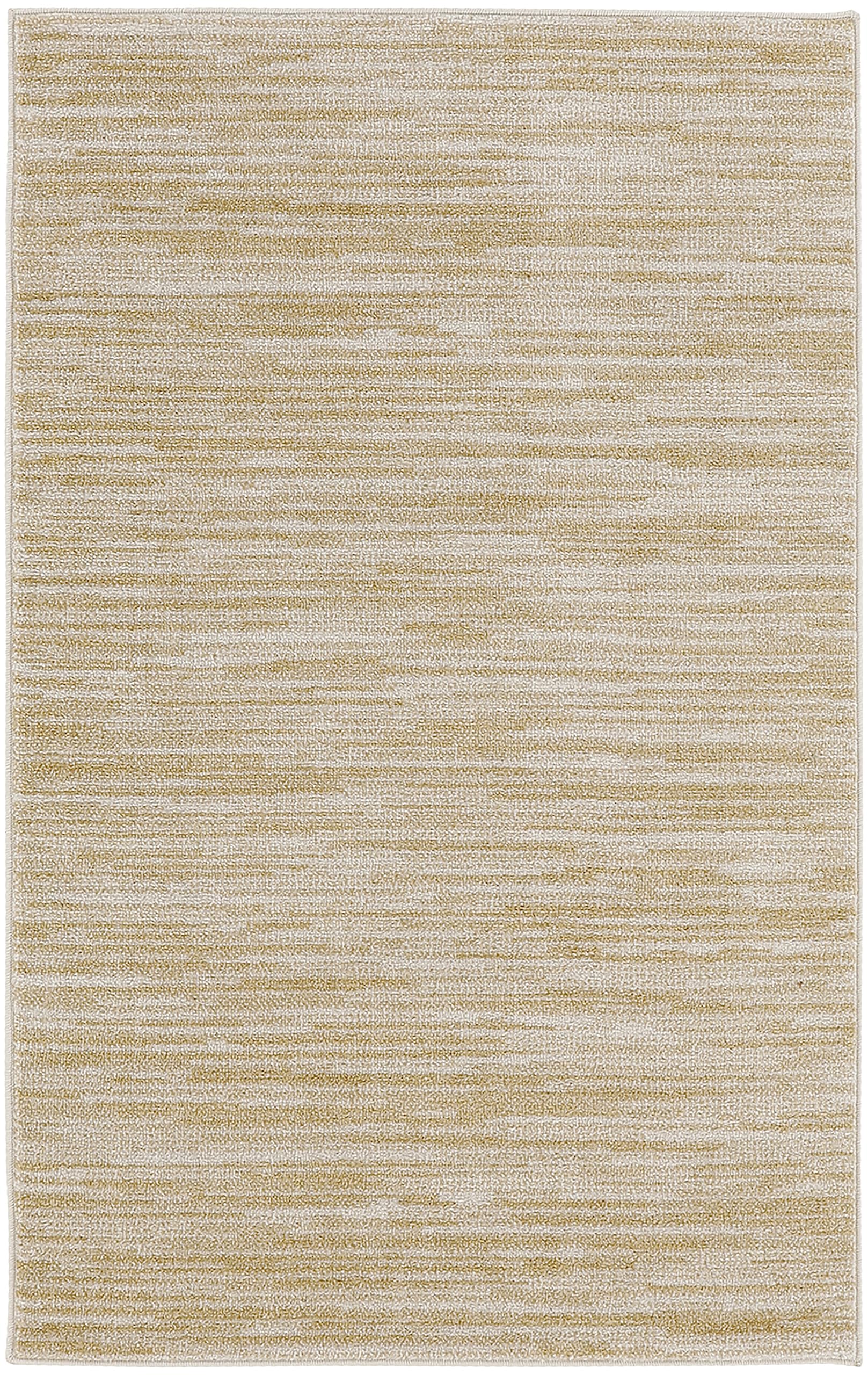 Nourison alfombra Ivory Gold en sala realzando la decoración y confort