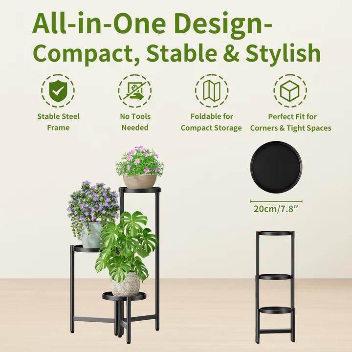 NQW estante en balcón con plantas mostrando uso decorativo práctico