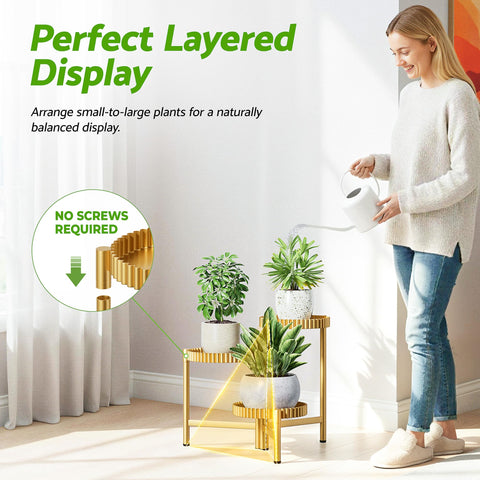 NQW exposición en salón decorativa y funcional para plantas de interior