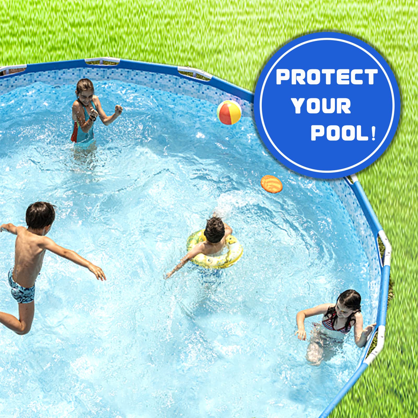 Nsxc en ambientación con piscina elevada para protección visible