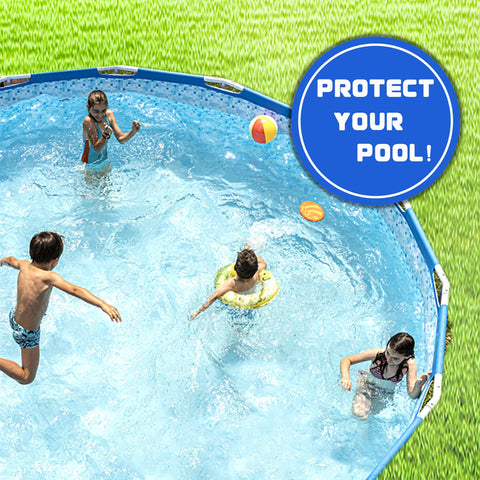 Nsxc en ambientación con piscina elevada para protección visible