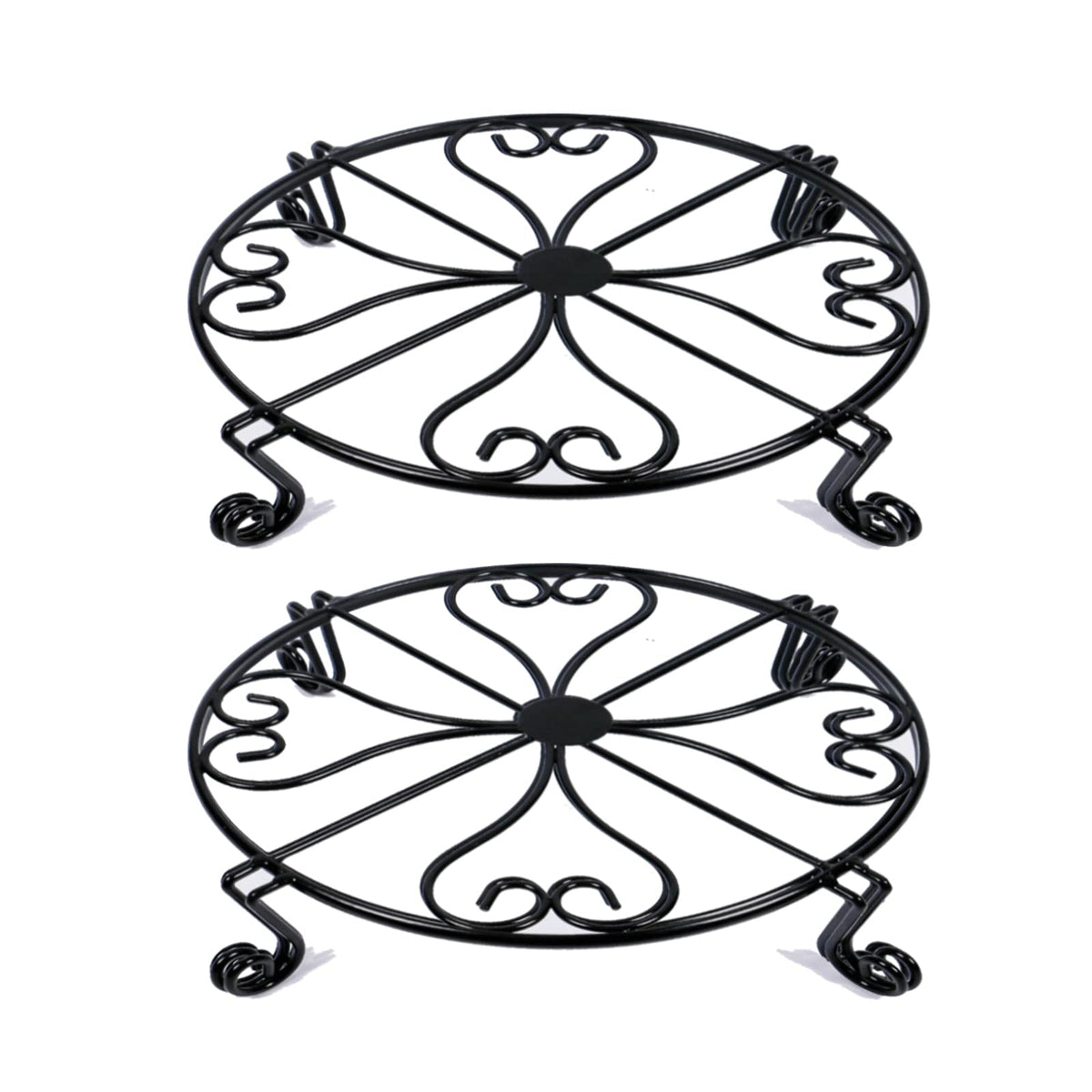 NSYOOMH soporte frontal negro mostrando estabilidad y diseño elegante