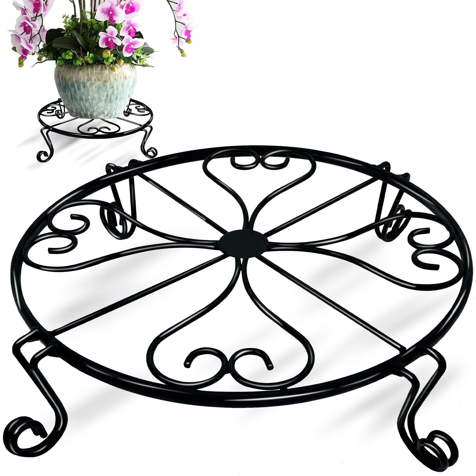 NSYOOMH vista frontal del soporte mostrando estabilidad y diseño elegante
