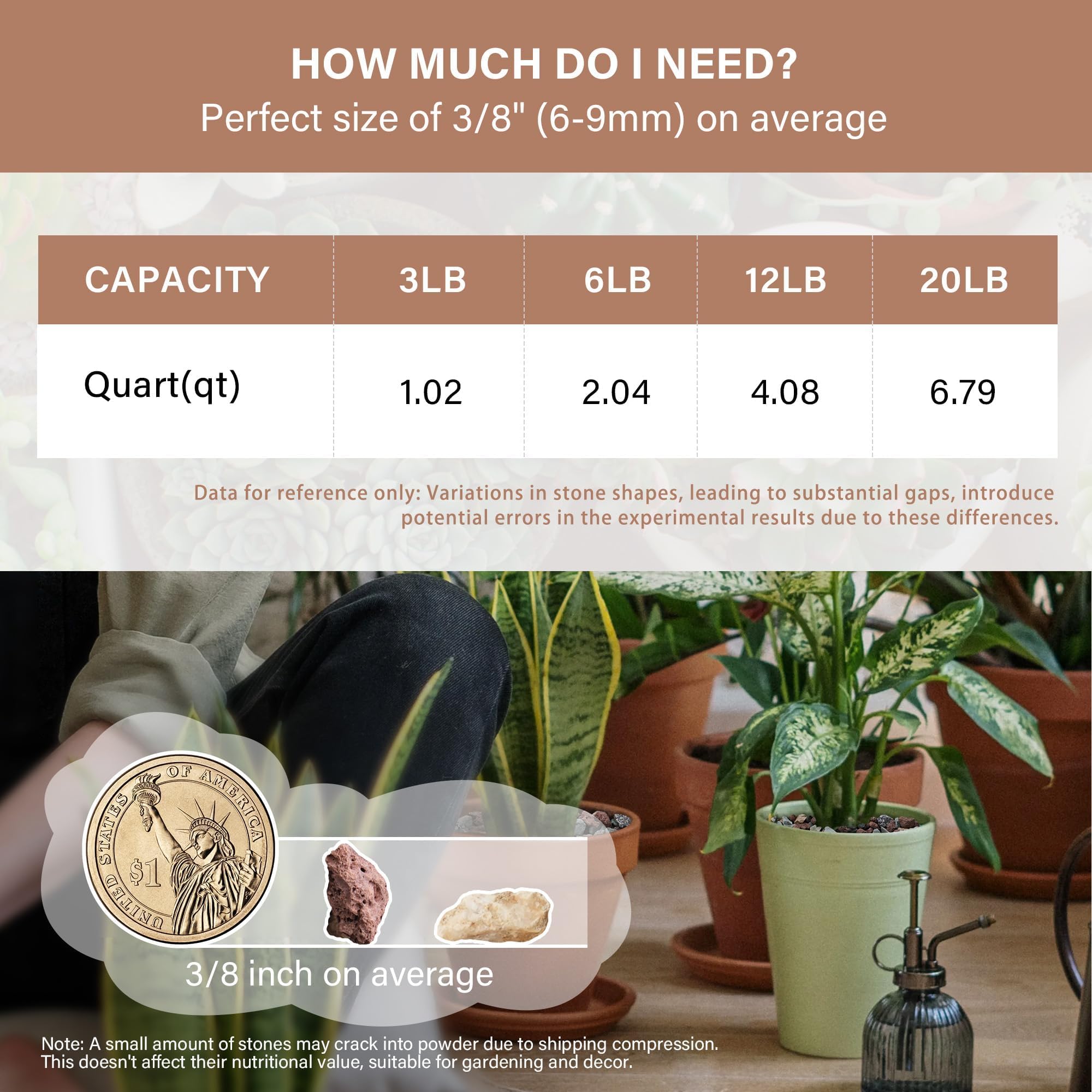 NUPICK capa superior en maceta, reduce evaporación y evita salpicaduras
