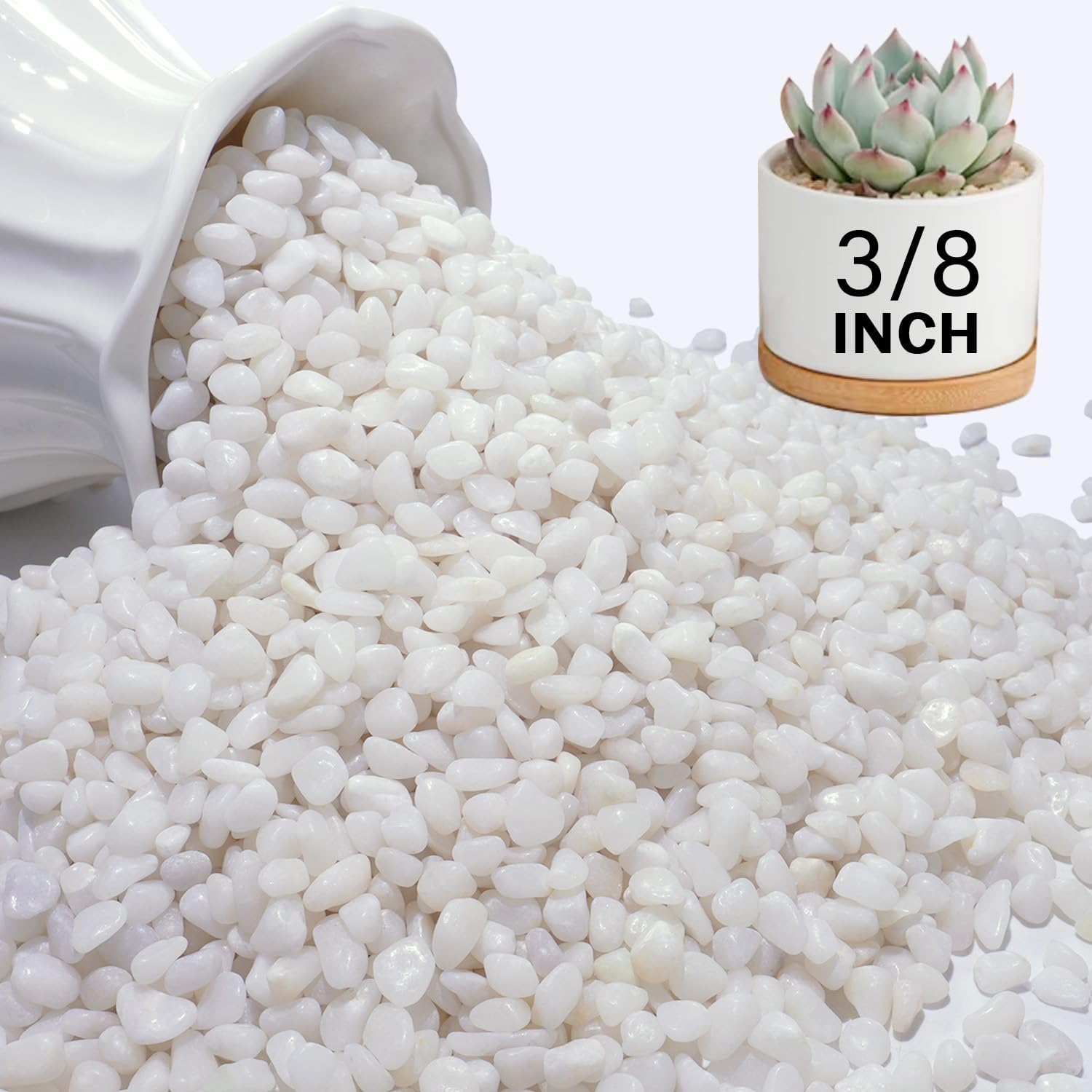 NUPICK frente del paquete mostrando 12 lbs y tamaño 3/8 pulg, solución decorativa