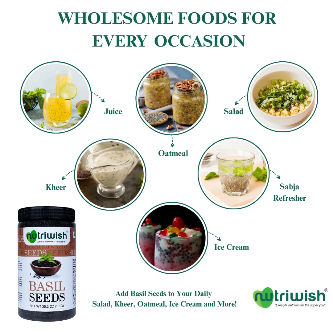 Nutriwish semillas añadidas a desayuno saludable para energía y versatilidad