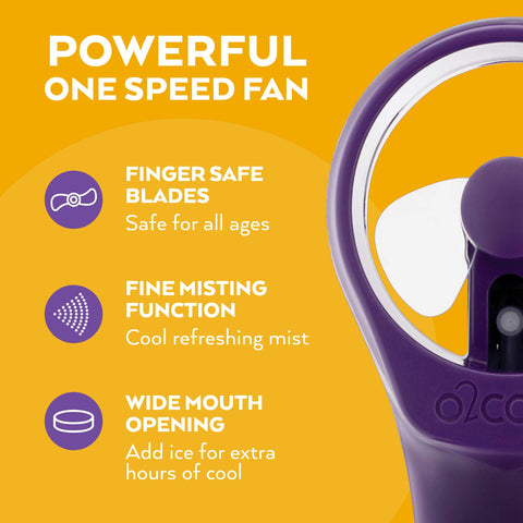O2COOL aspas flexibles en primer plano para flujo de aire eficiente