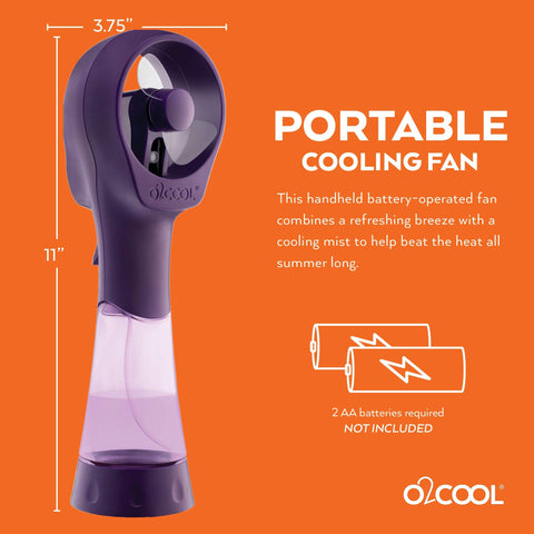 O2COOL close-up de aspas flexibles que reducen riesgos y aumentan confort