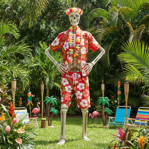 OceanCamel atuendo puesto en jardín para fiesta mostrando impacto visual