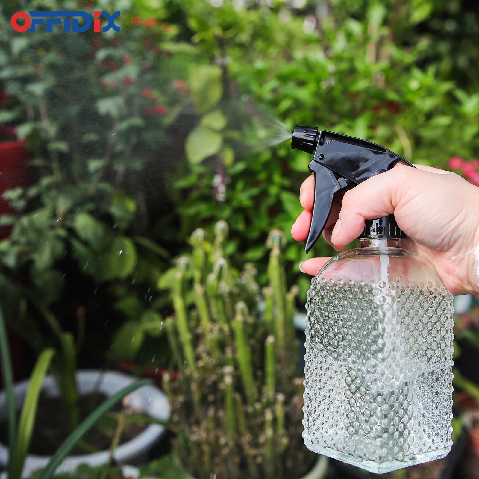 OFFIDIX comparación de tamaño 400 ml para escala y capacidad práctica