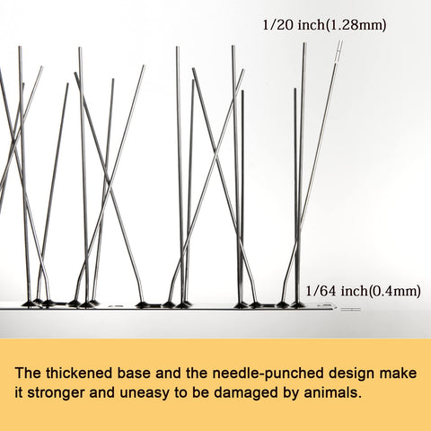 OFFO primer plano de púas que destaca la resistencia y disuasión