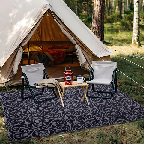 OLANLY comparación de escala 5x8 ft junto a objetos para ver proporción