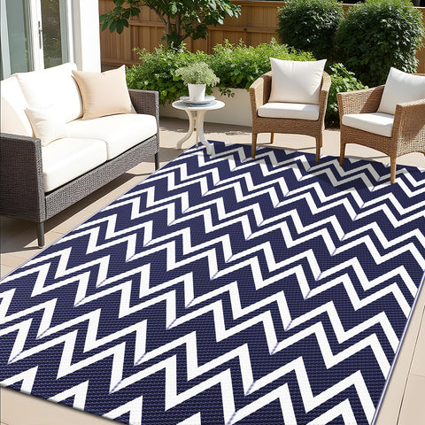 OLANLY alfombra exterior frontal, protege y decora el patio
