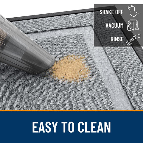 OLANLY felpudo junto a zapatos para comparar tamaño útil