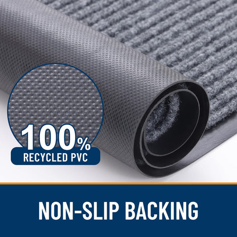 OLANLY felpudo en exterior mostrando resistencia a la humedad