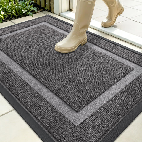 OLANLY felpudo frontal 35x23 muestra apariencia limpia y duradera