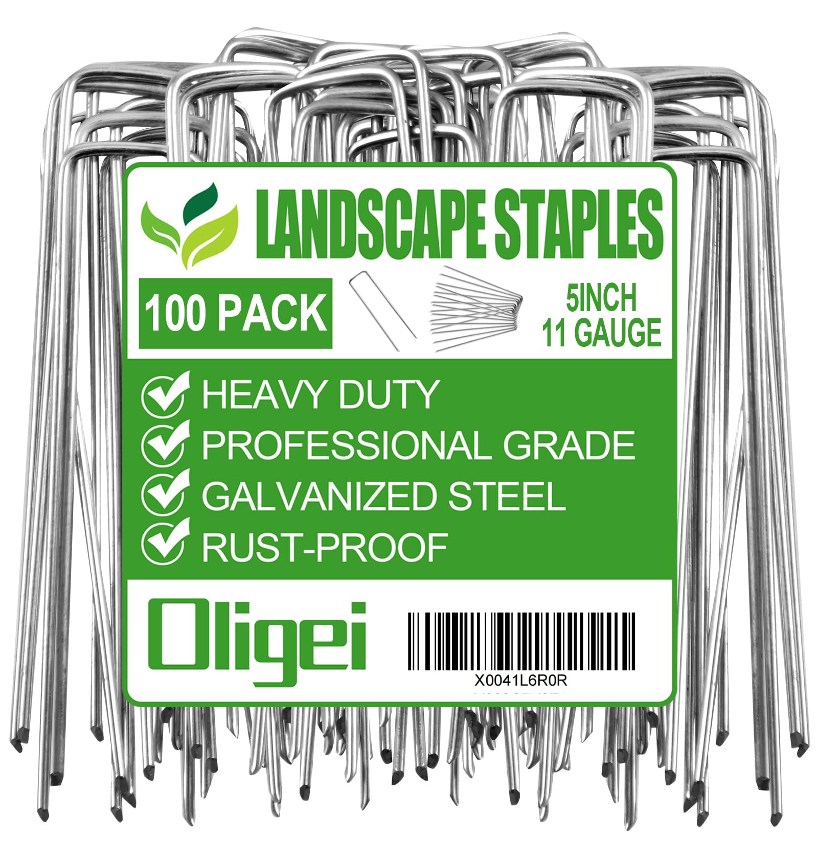 Oligei paquete frontal de 100 grapas, resistencia y cantidad para proyectos