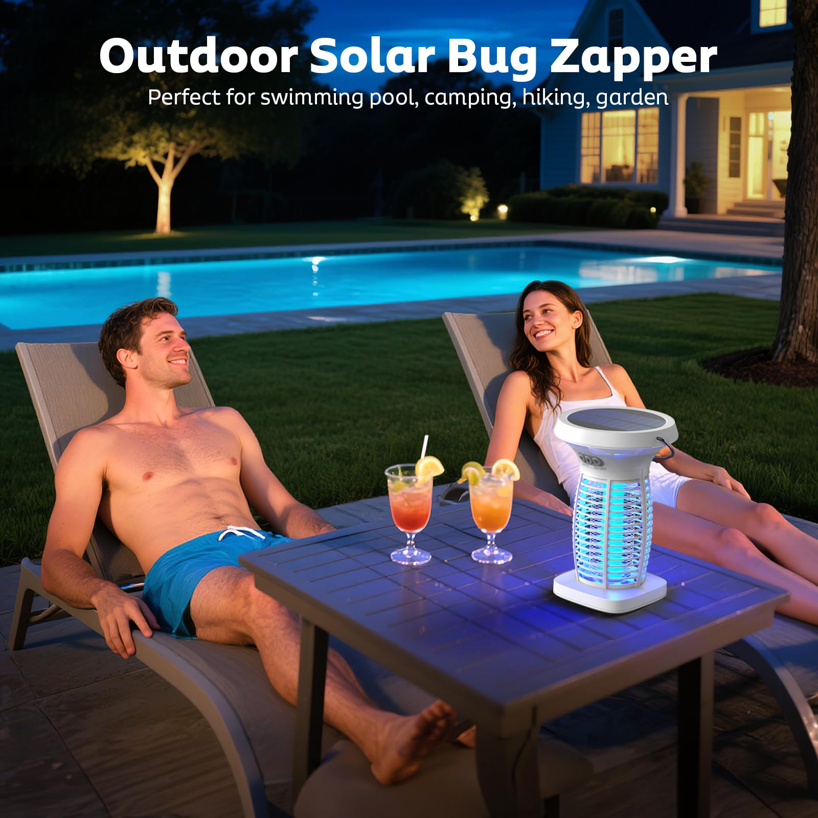 OnBeam montada en jardín resistente a la intemperie IPX5
