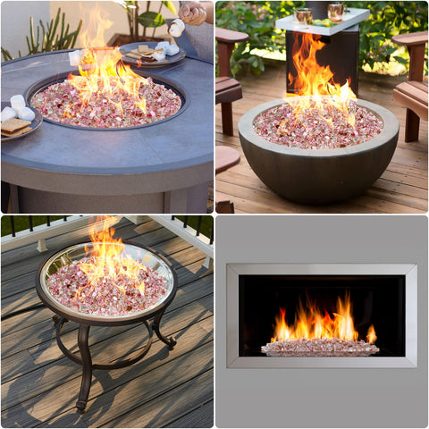 OnlyFire dentro de chimenea apagada mostrando cobertura uniforme y aspecto decorativo seguro
