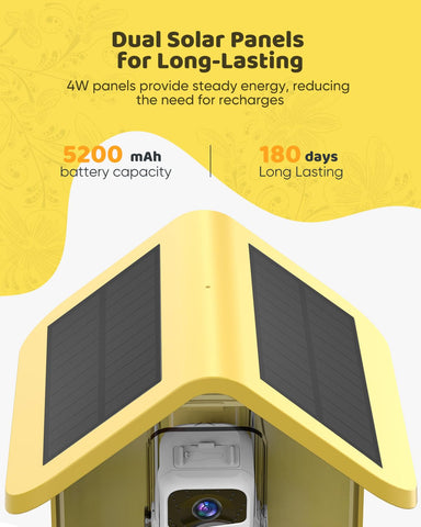 onlyfly paneles solares duales que ofrecen carga prolongada y operación sin cables